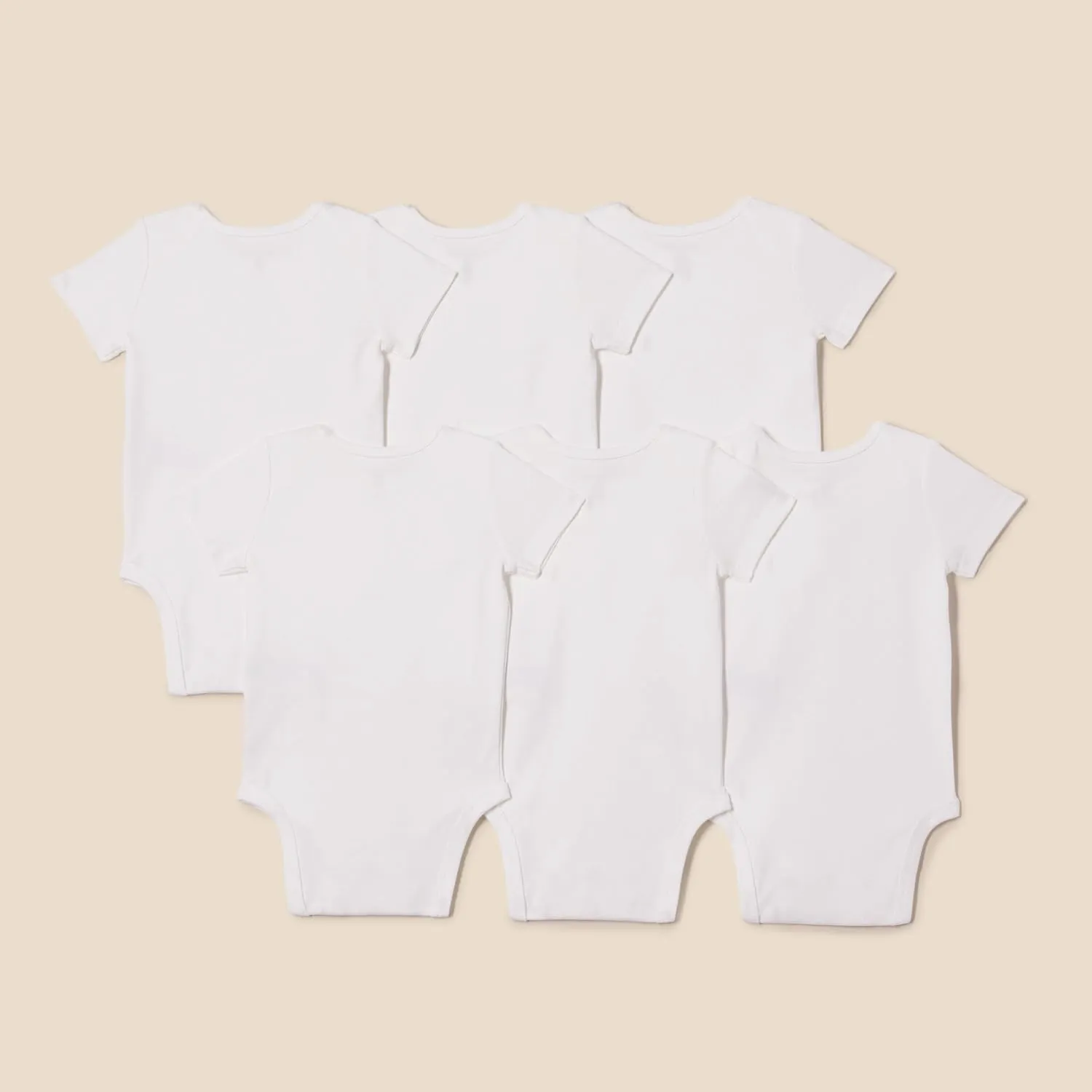 Amazon Essentials Unisex Babies' Short-Sleeve Bodysuits, Multipacks