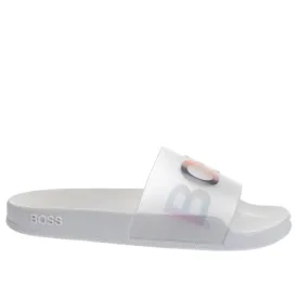 BOSS Bay_Slid_PRD Slide in White