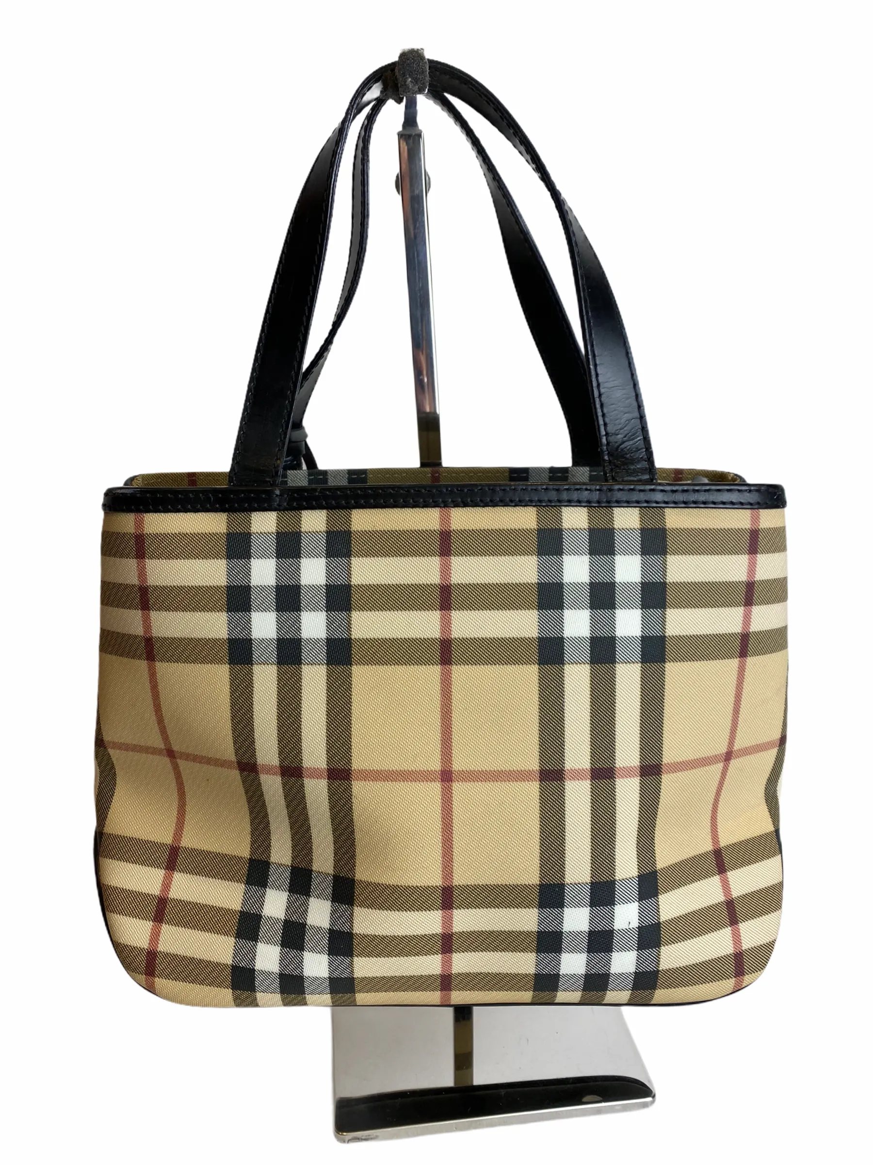 Burberry Classic Nova Check Canvas Mini Tote - As seen on Instagram 07/03/21