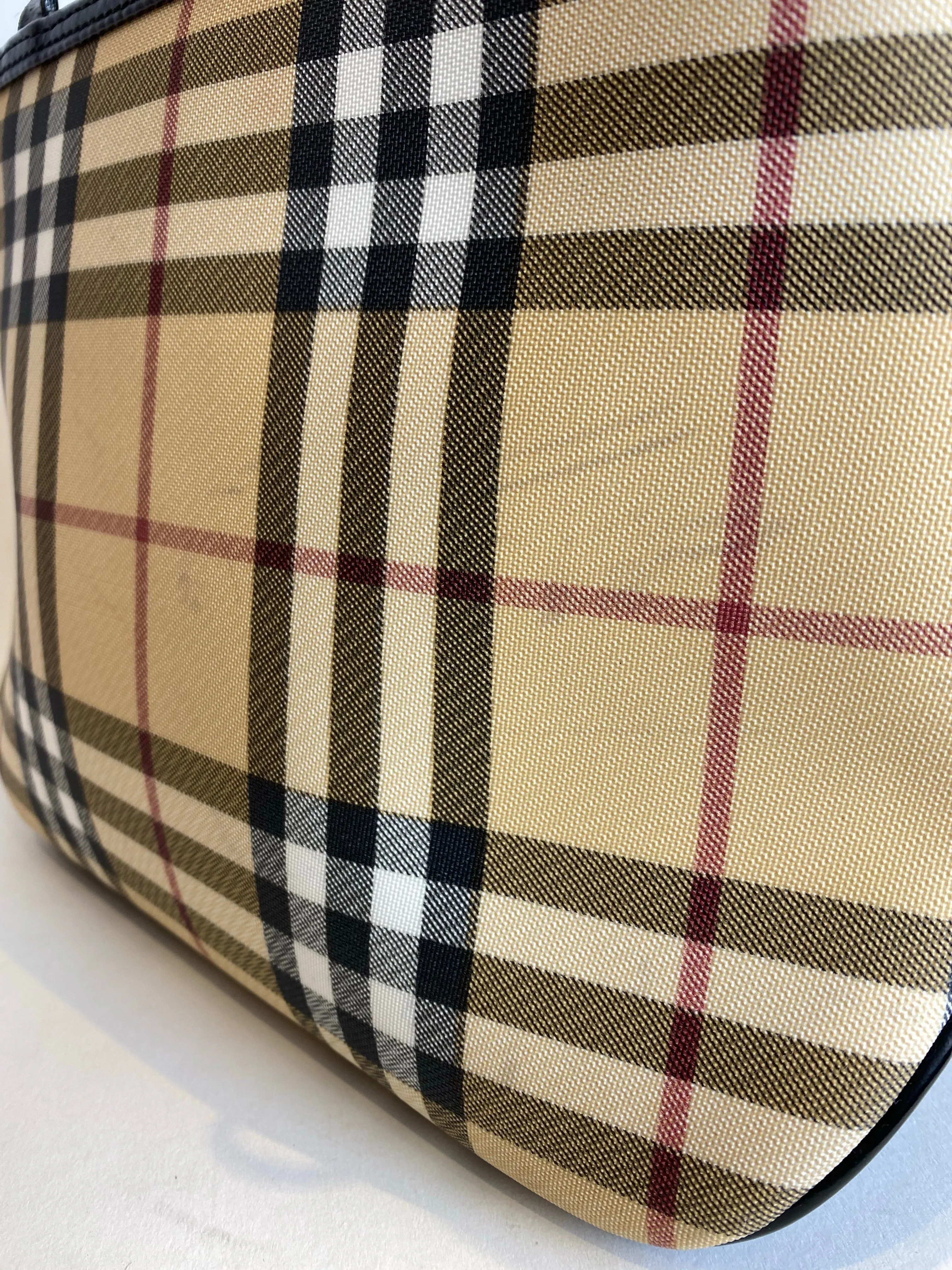 Burberry Classic Nova Check Canvas Mini Tote - As seen on Instagram 07/03/21