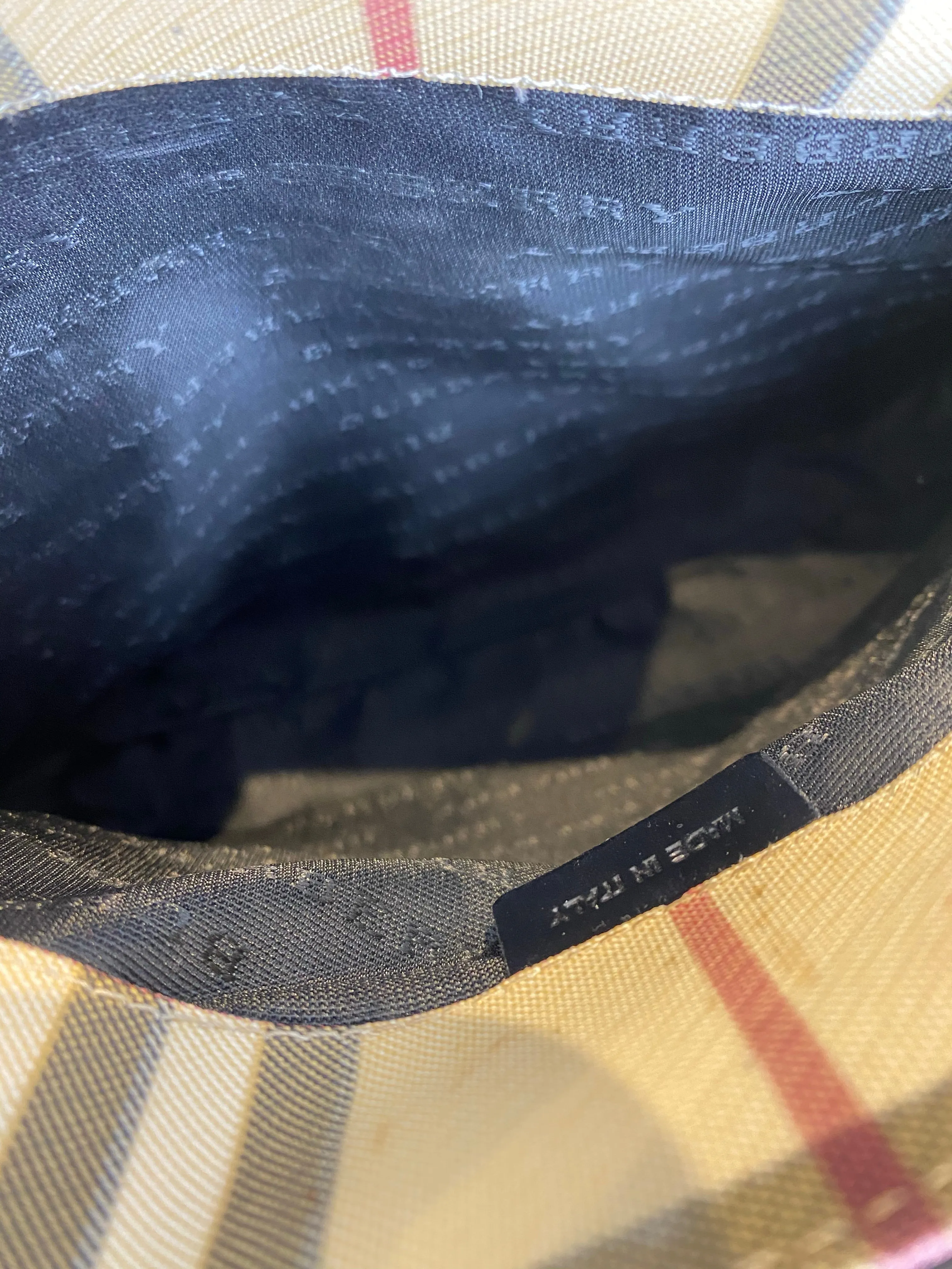 Burberry Classic Nova Check Canvas Mini Tote - As seen on Instagram 07/03/21