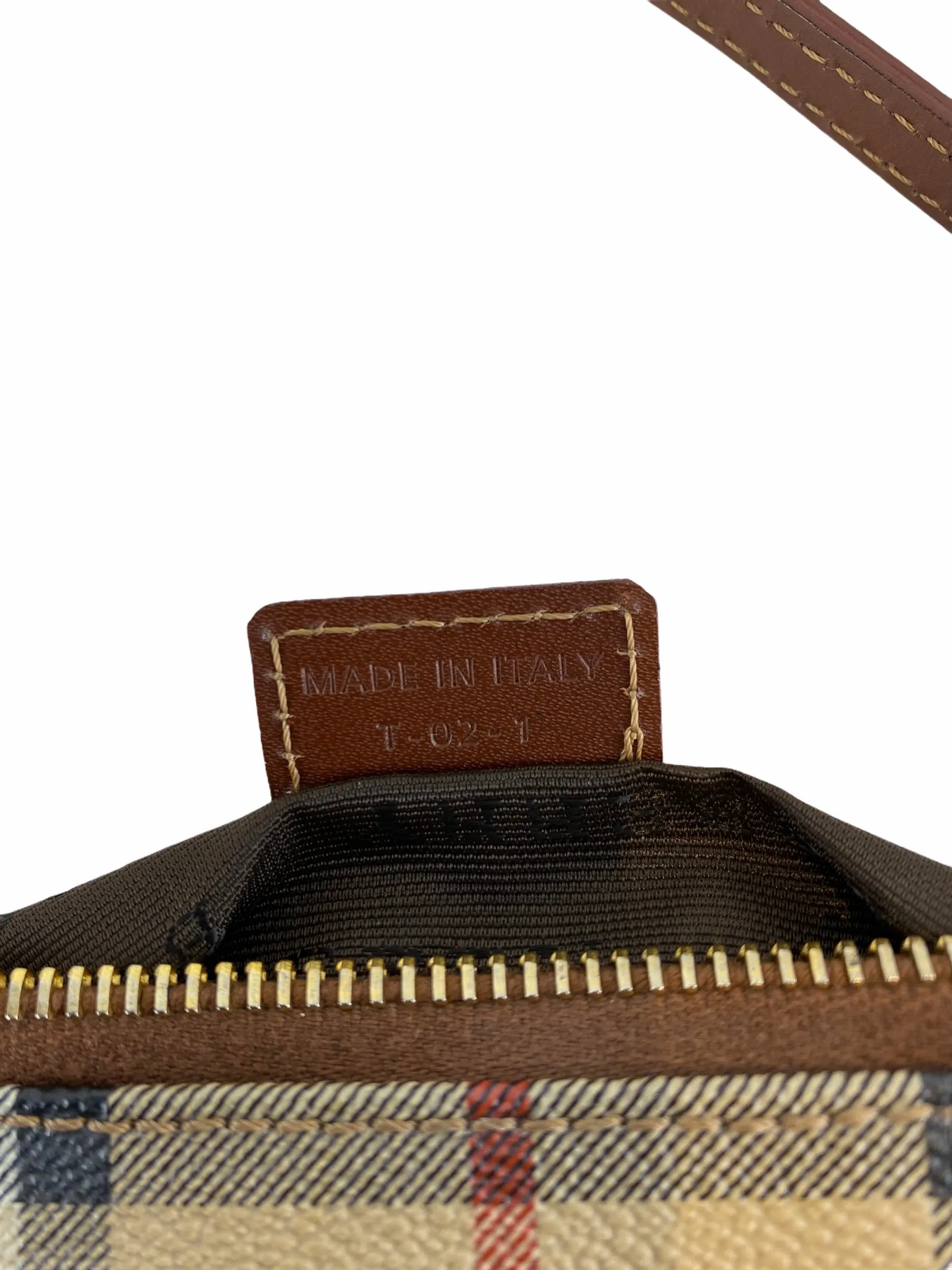Burberry Classic Nova Check Canvas Pochette
