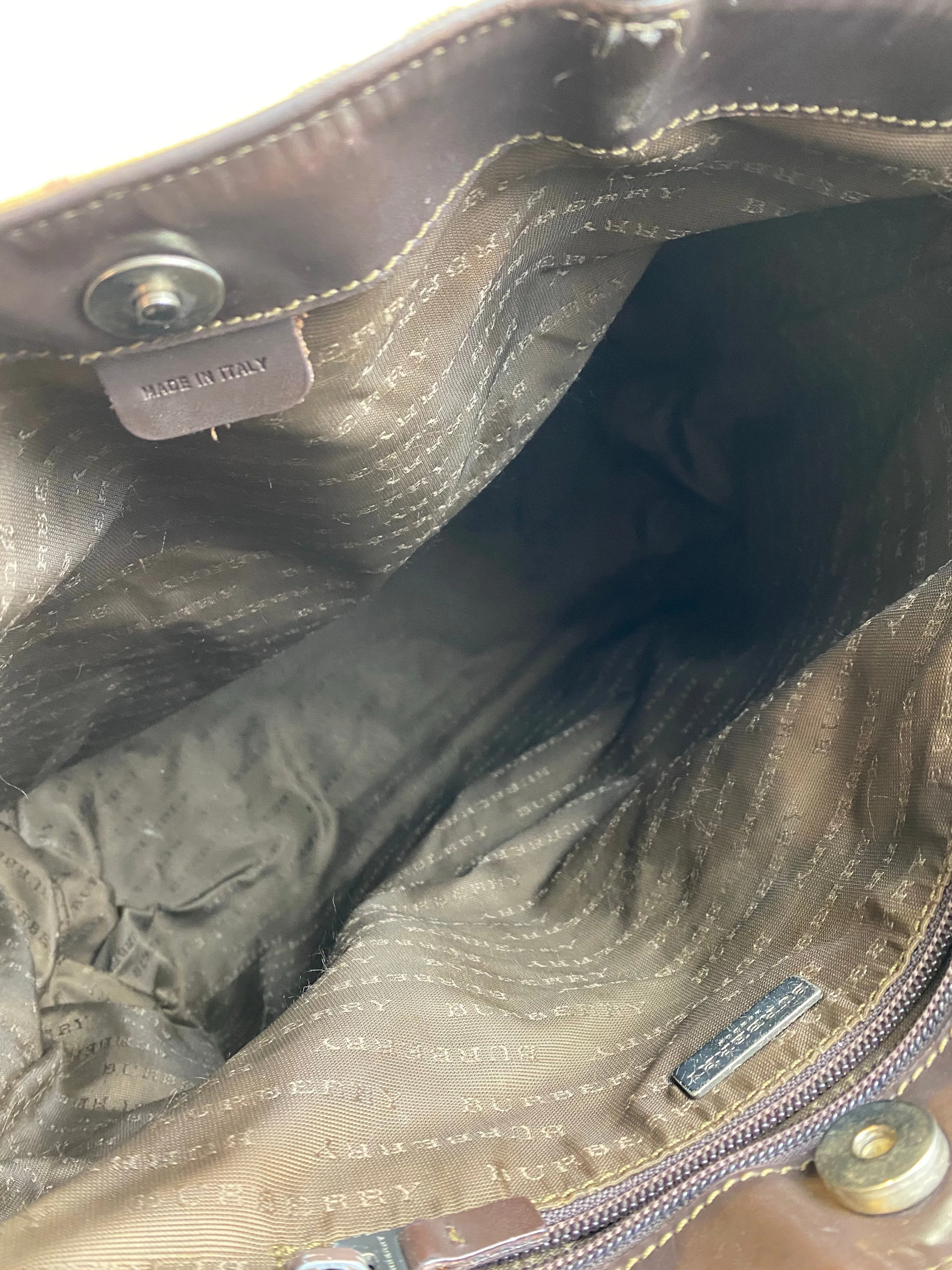 Burberry Classic Nova Check Print Tote