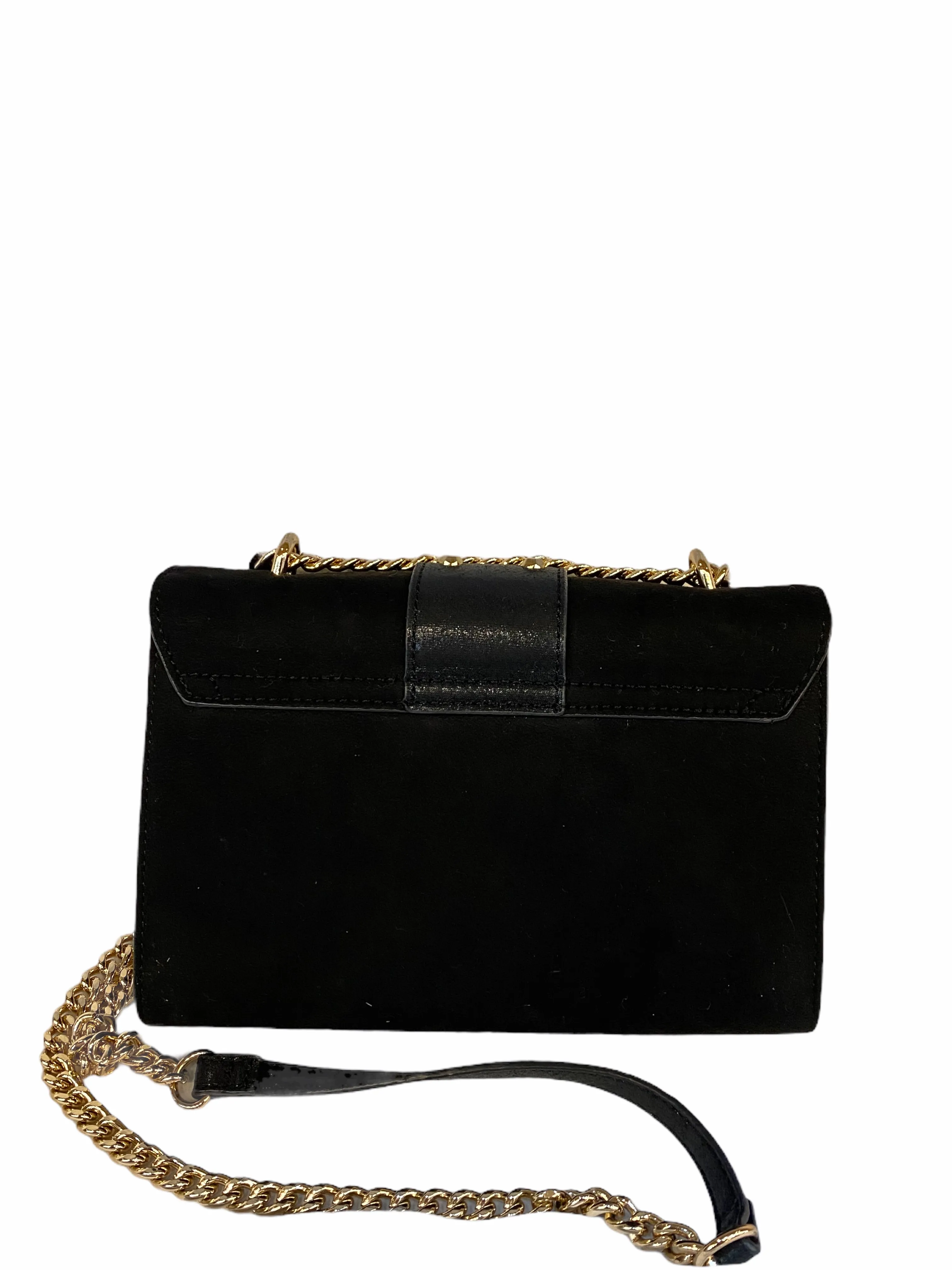 Carvela Black Diamanté Crossbody Bag