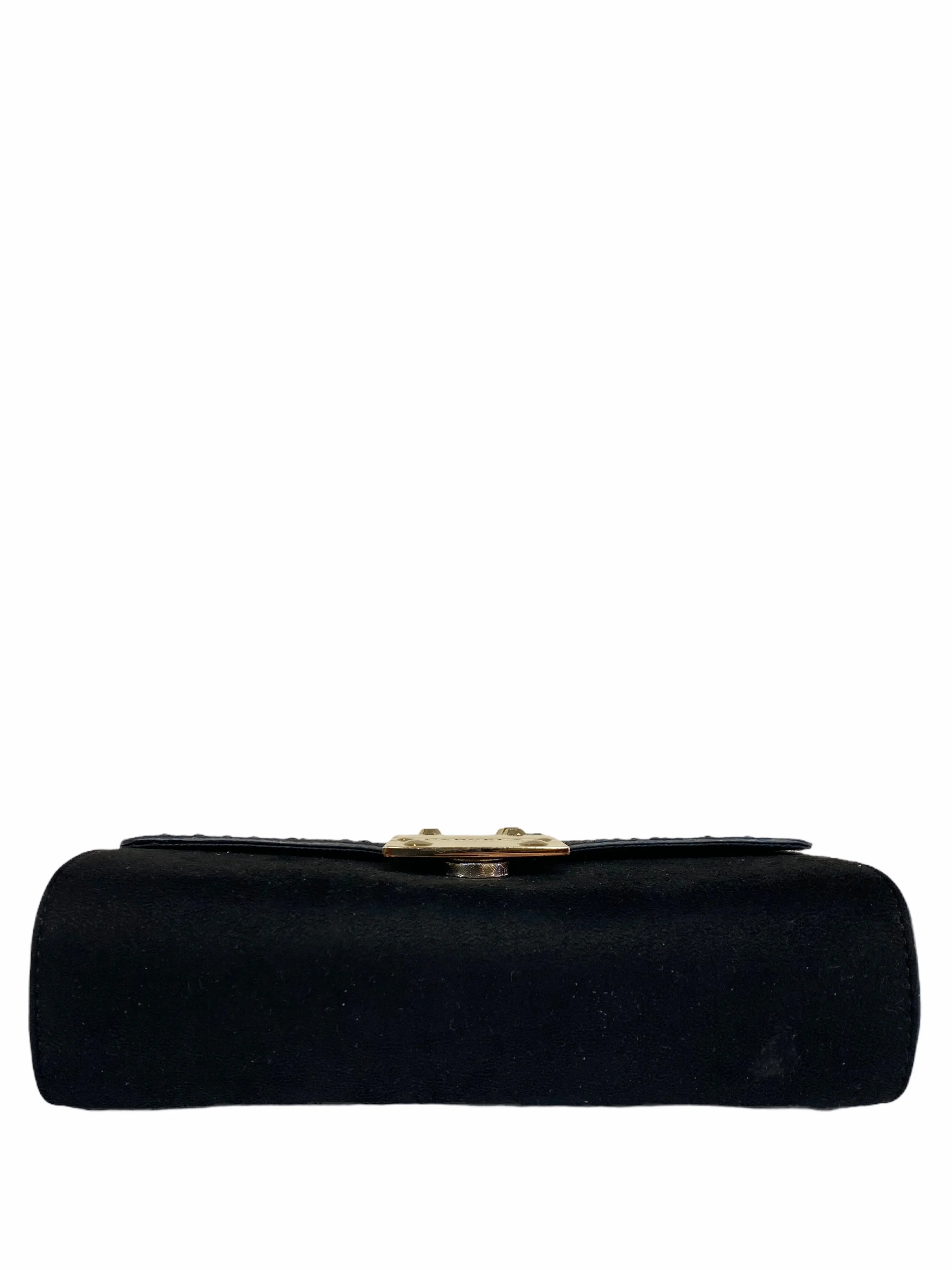 Carvela Black Diamanté Crossbody Bag