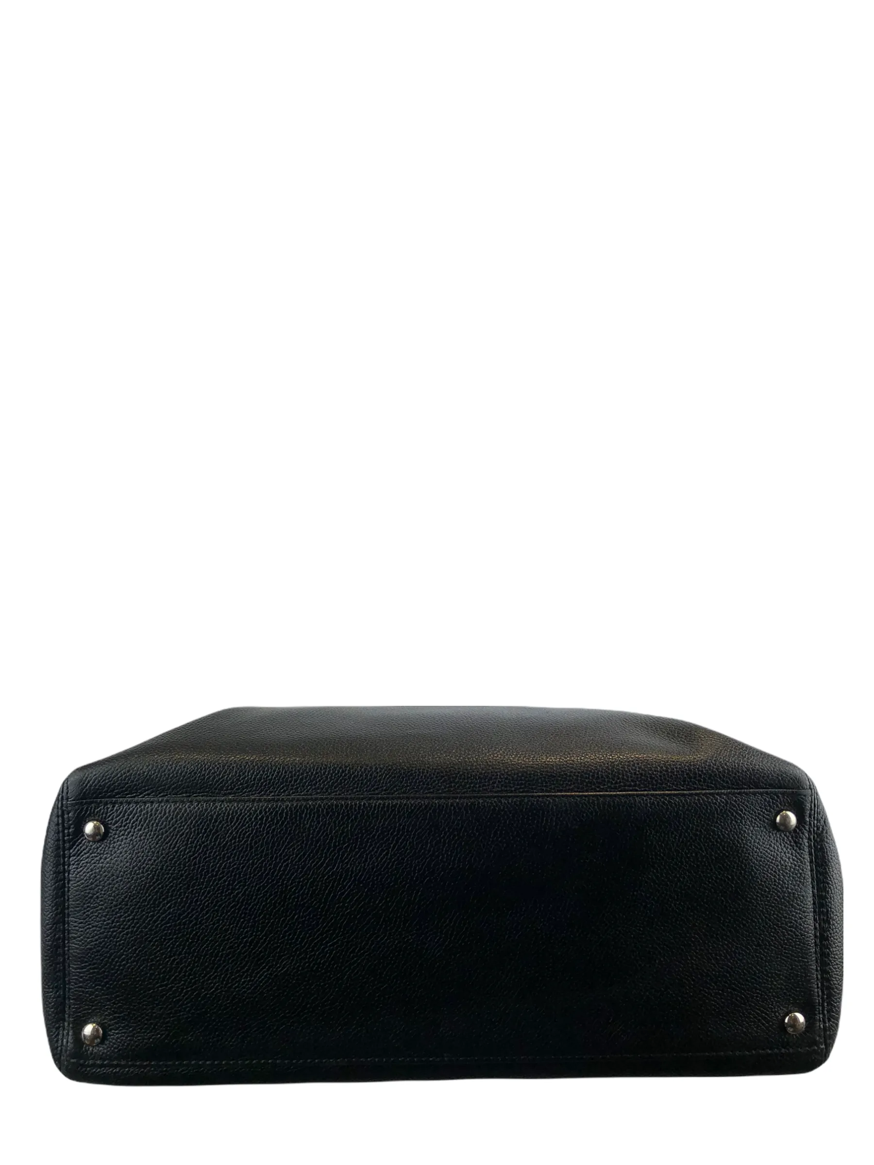 Chanel Black Calf Leather “Executive” Tote