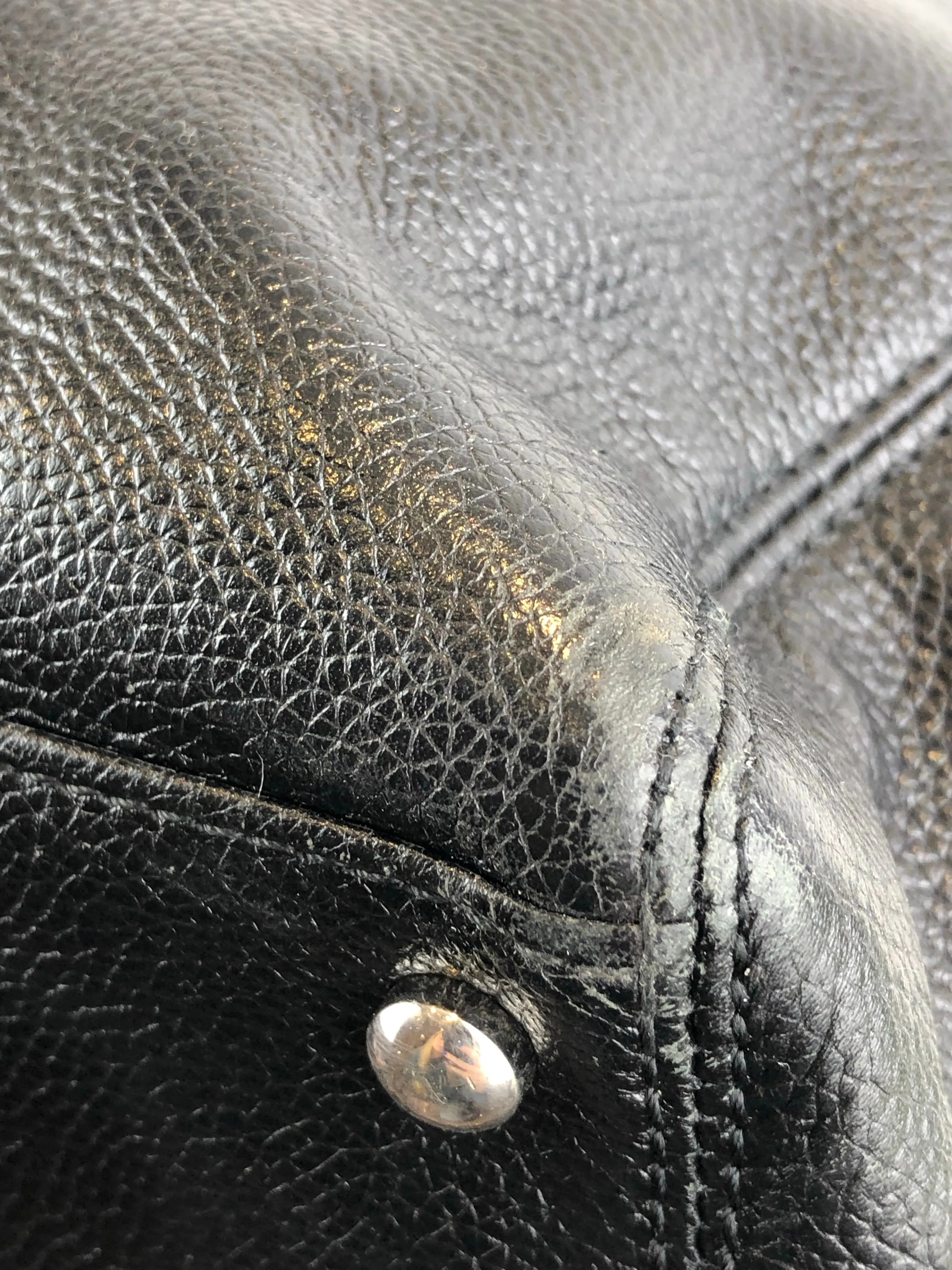 Chanel Black Calf Leather “Executive” Tote