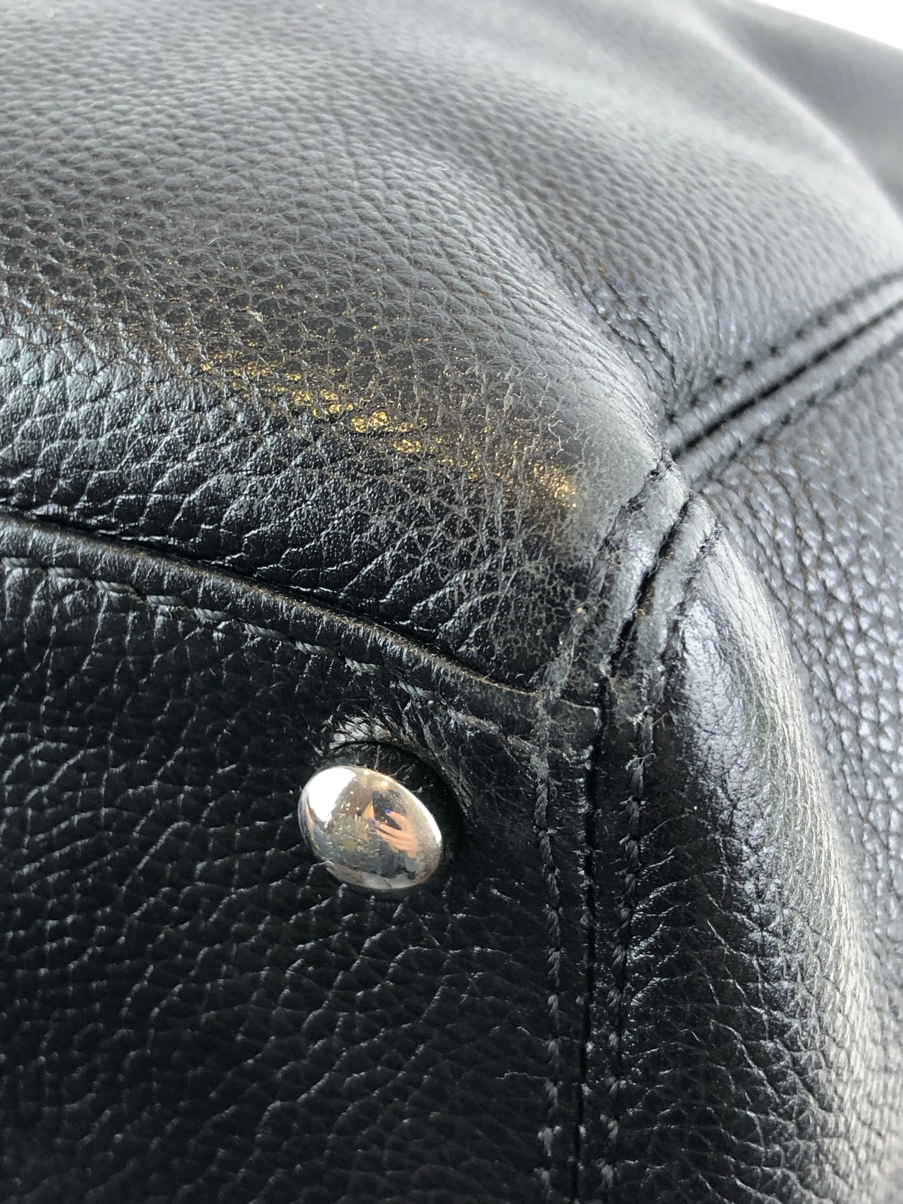 Chanel Black Calf Leather “Executive” Tote