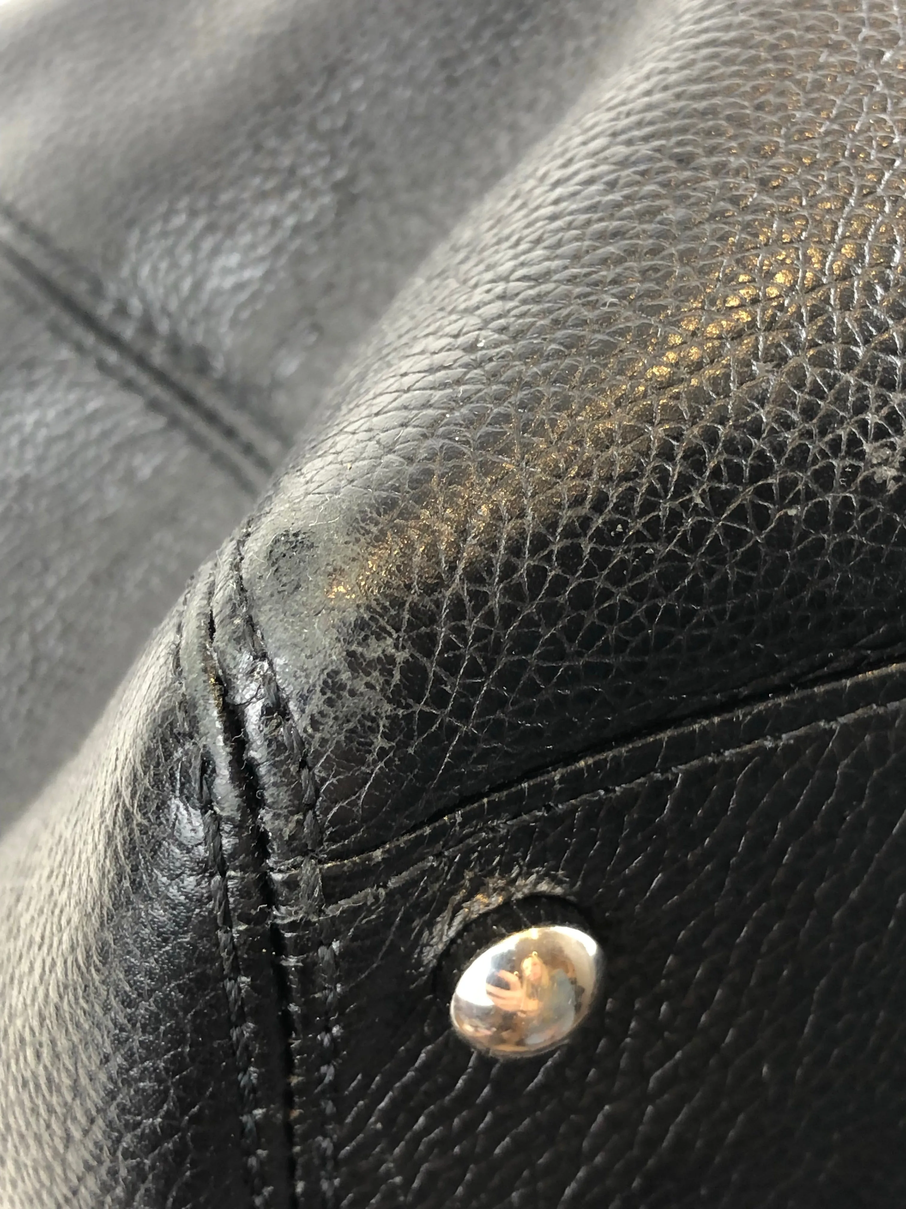 Chanel Black Calf Leather “Executive” Tote