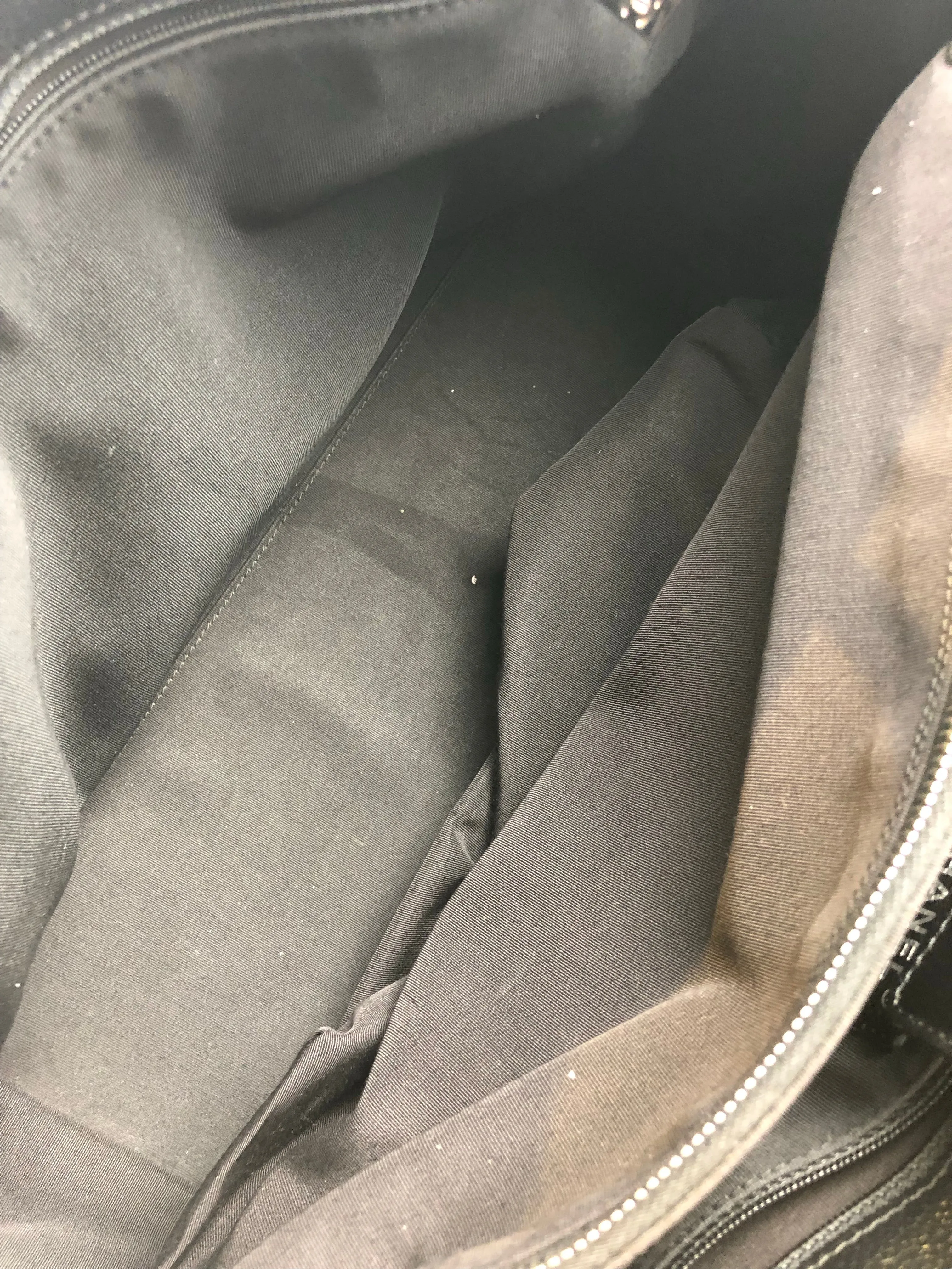 Chanel Black Calf Leather “Executive” Tote