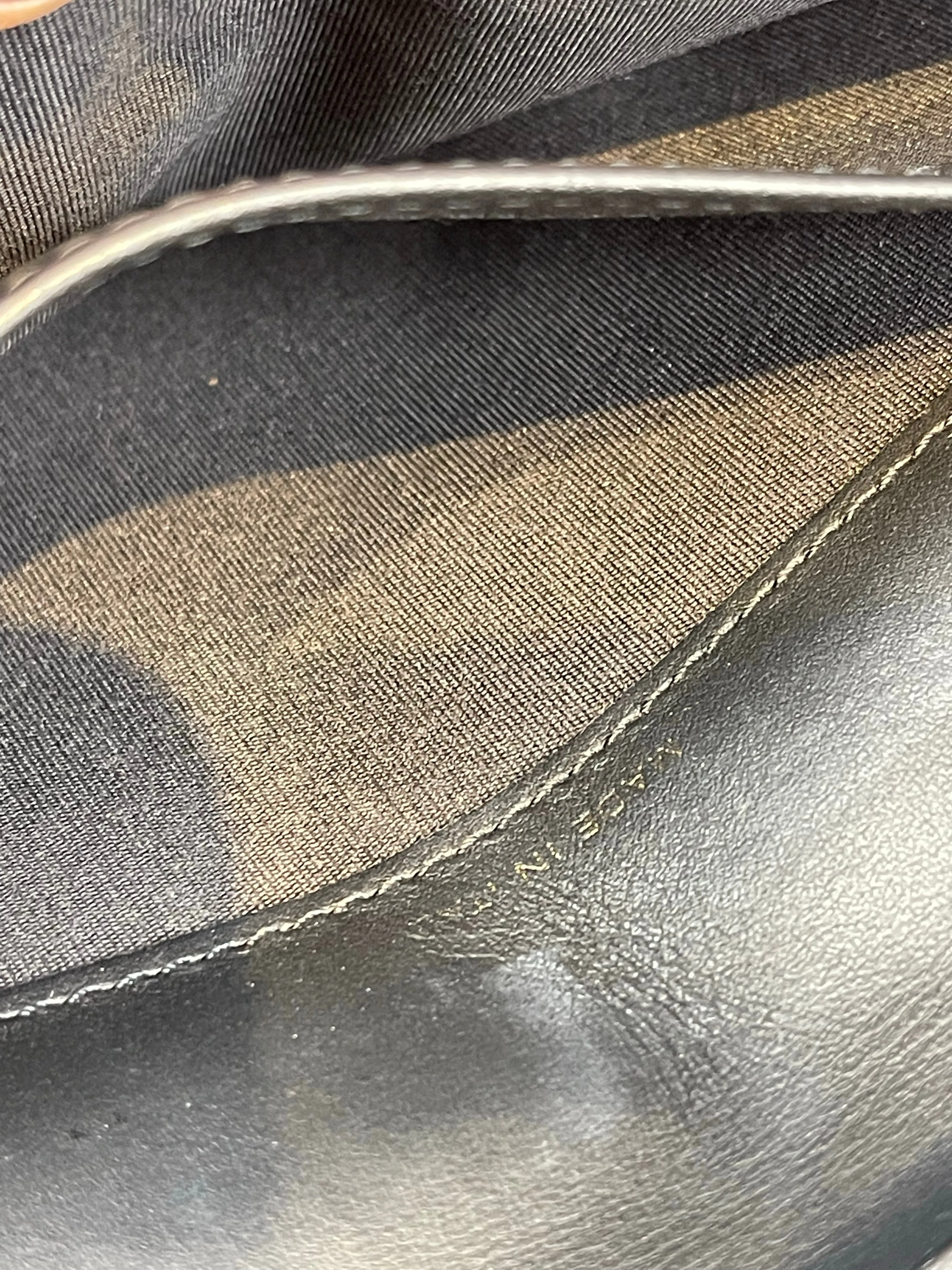 Chanel Black Caviar Leather "Boy" Wallet
