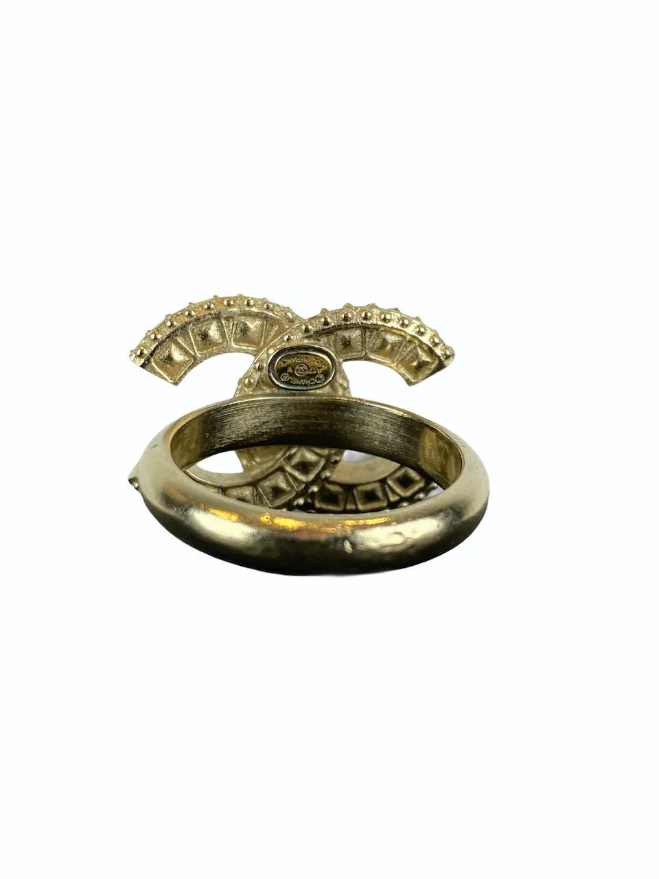 Chanel CC Pearl Ring