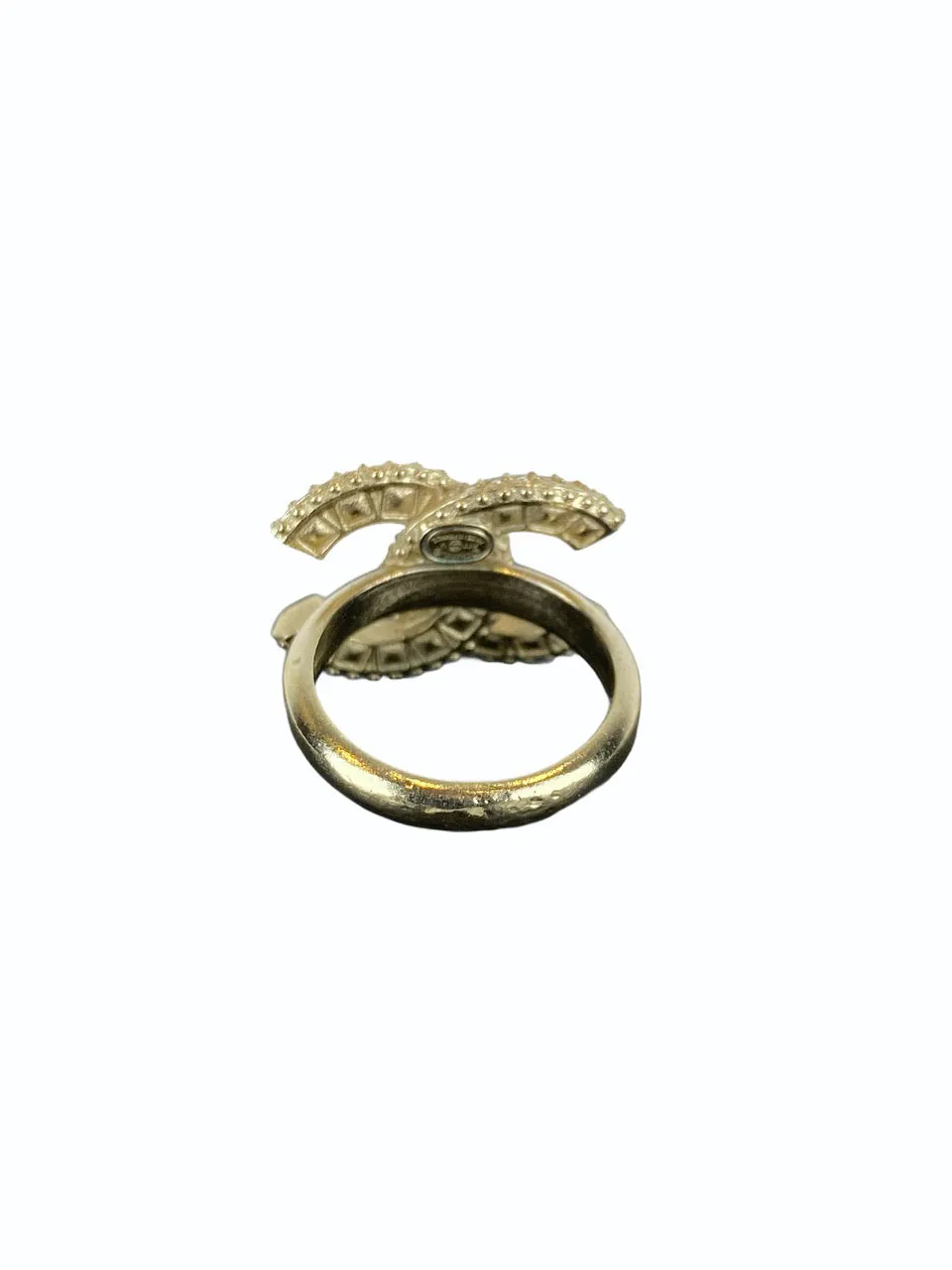 Chanel CC Pearl Ring