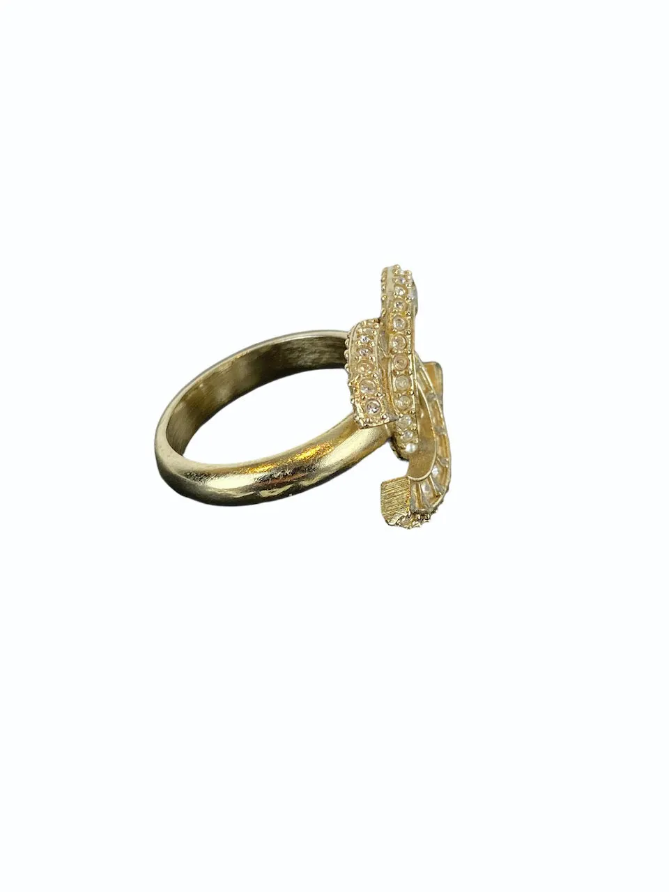 Chanel CC Pearl Ring
