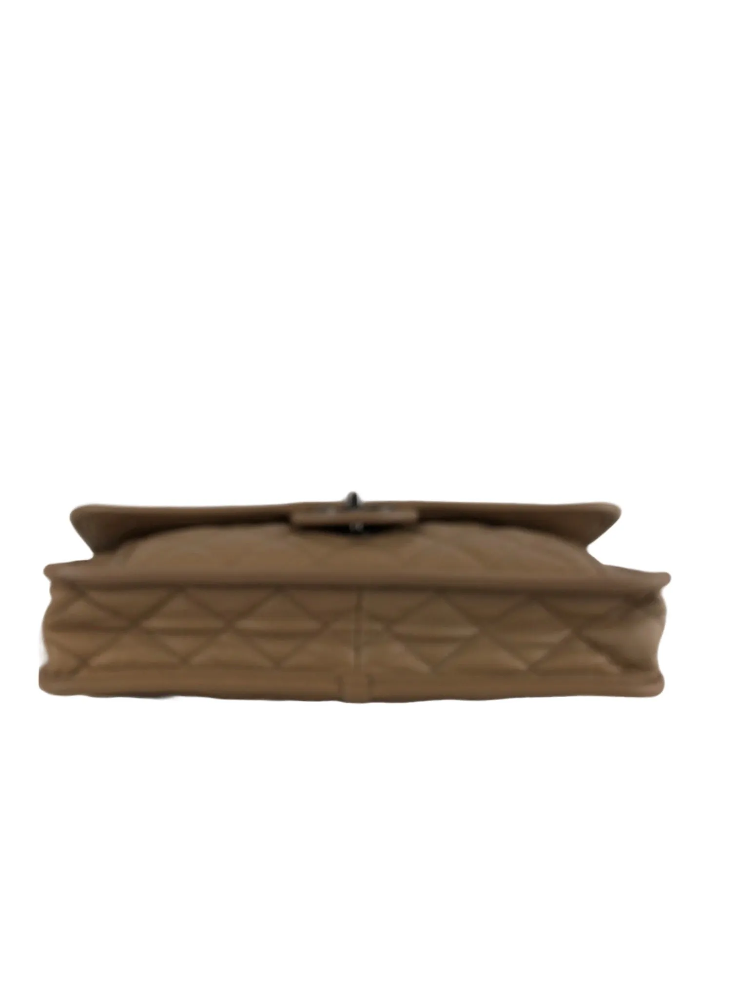 Chanel Cream Calfskin Flap