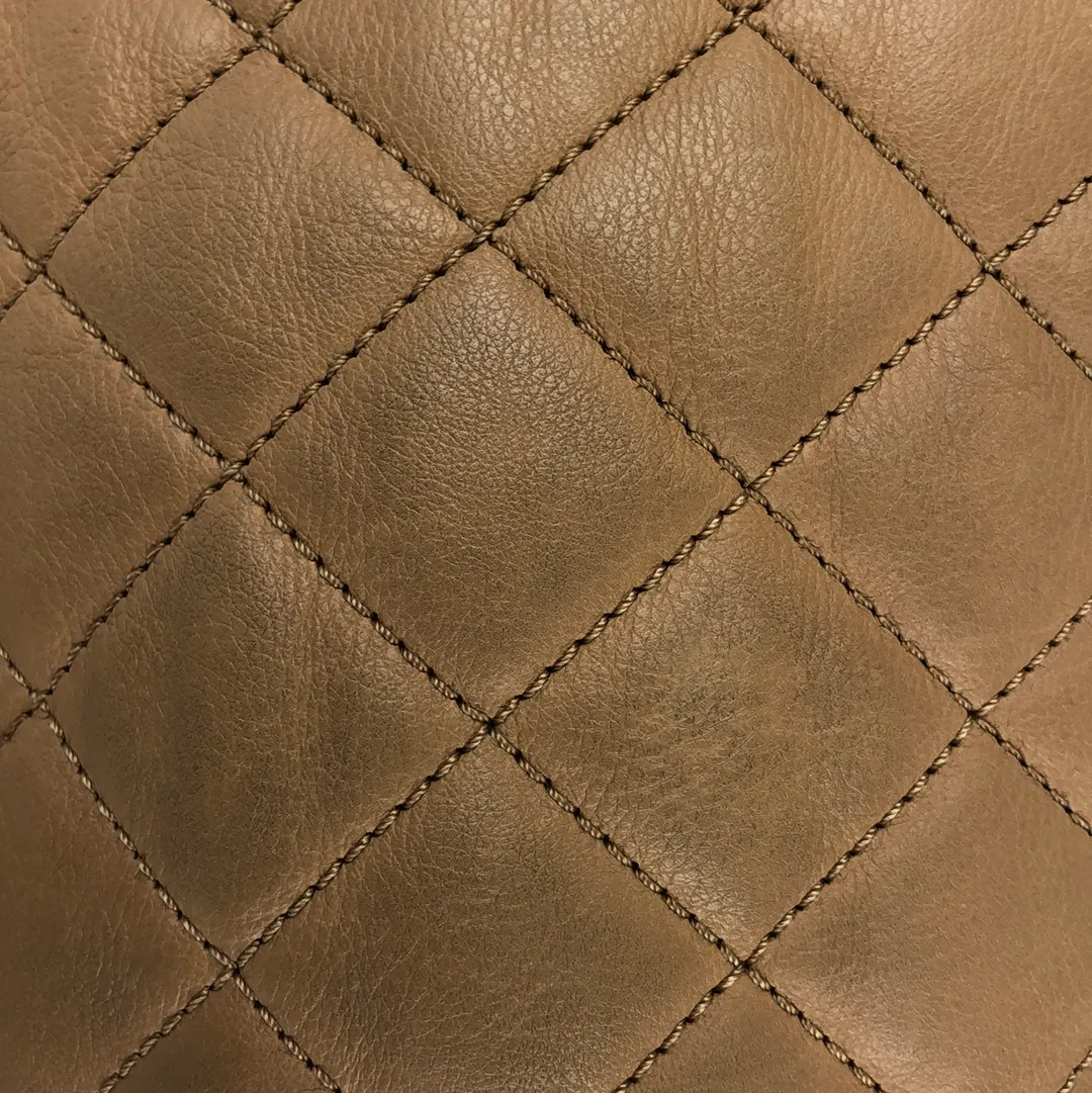 Chanel Cream Calfskin Flap