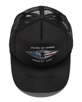 FOLDS OF HONOR FOAM TRUCKER HAT