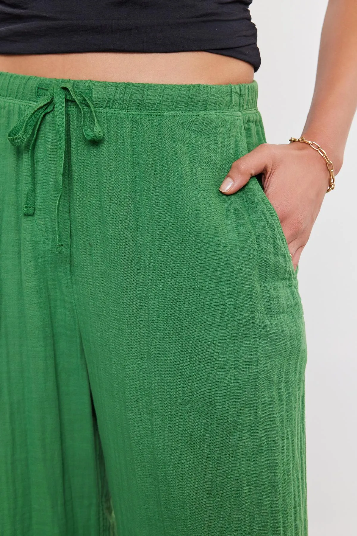 FRANNY COTTON GAUZE PANT
