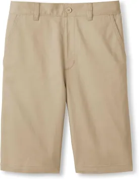 French Toast Boys' Husky Pull-on Twill Shorts School Uniform for Kids