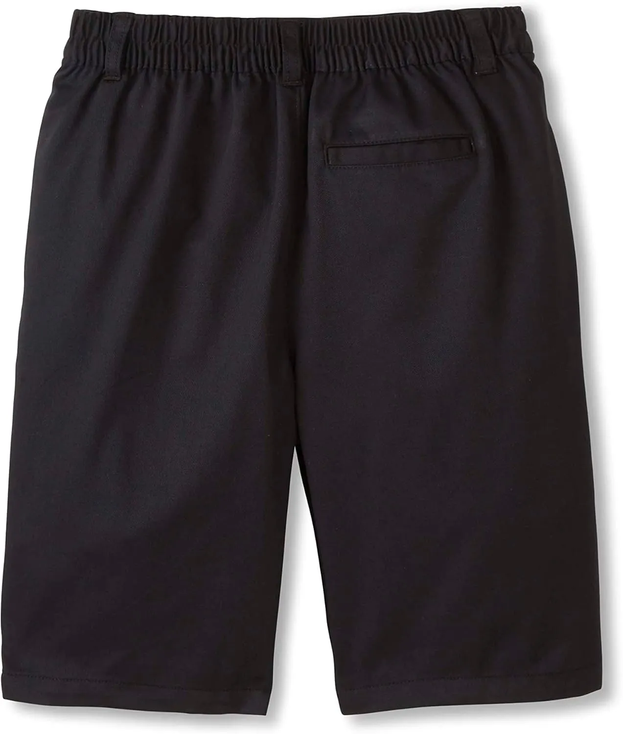 French Toast Boys' Husky Pull-on Twill Shorts School Uniform for Kids