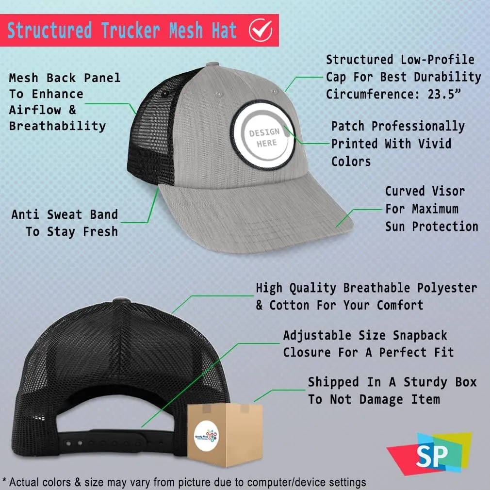 Patch Hat Trucker Baseball Cap Dragonfly B Animals Insects Cute Insect Insects
