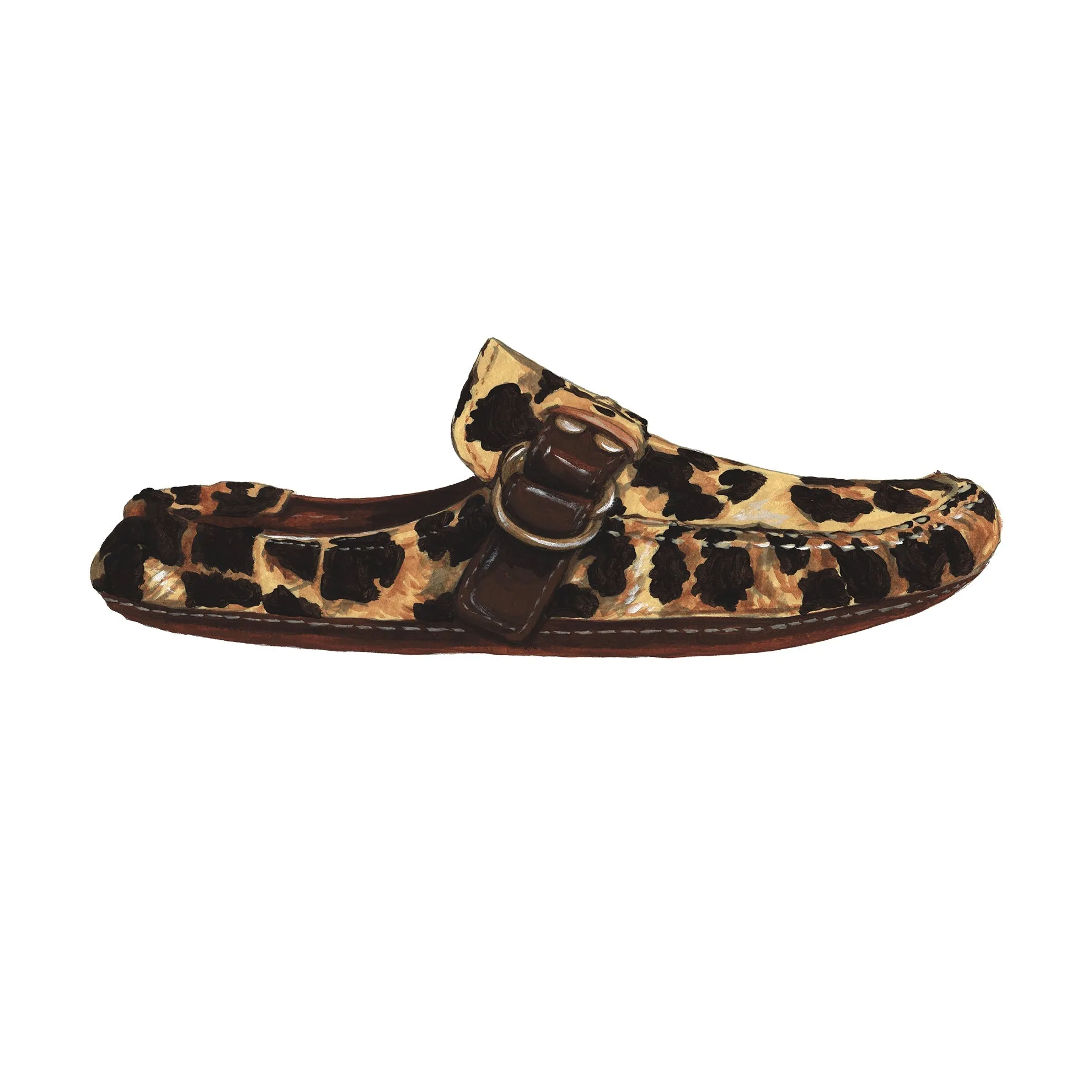 Suede Mule