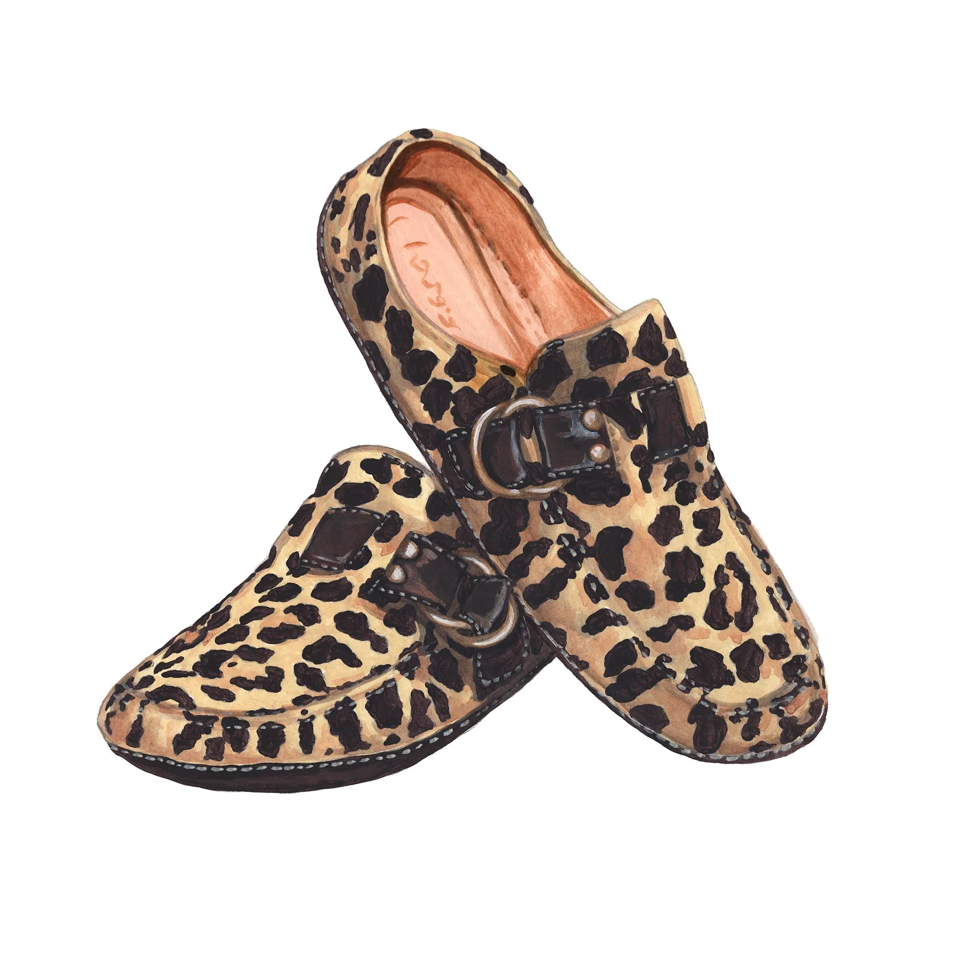 Suede Mule